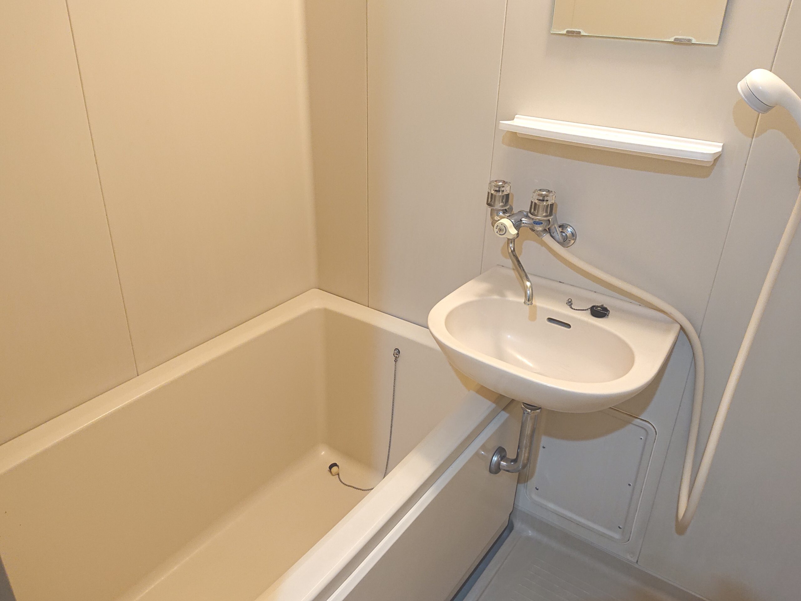 湯船につかってホッと一息、ほっとする時間をどうぞ!